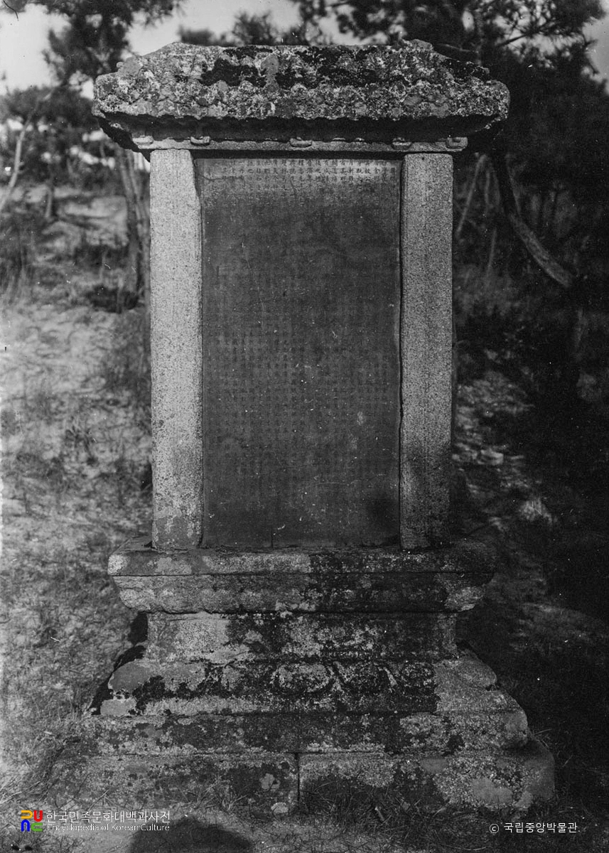 여주 신륵사 보제존자석종비 정면