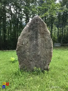 보성 반석리 석불좌상 후면