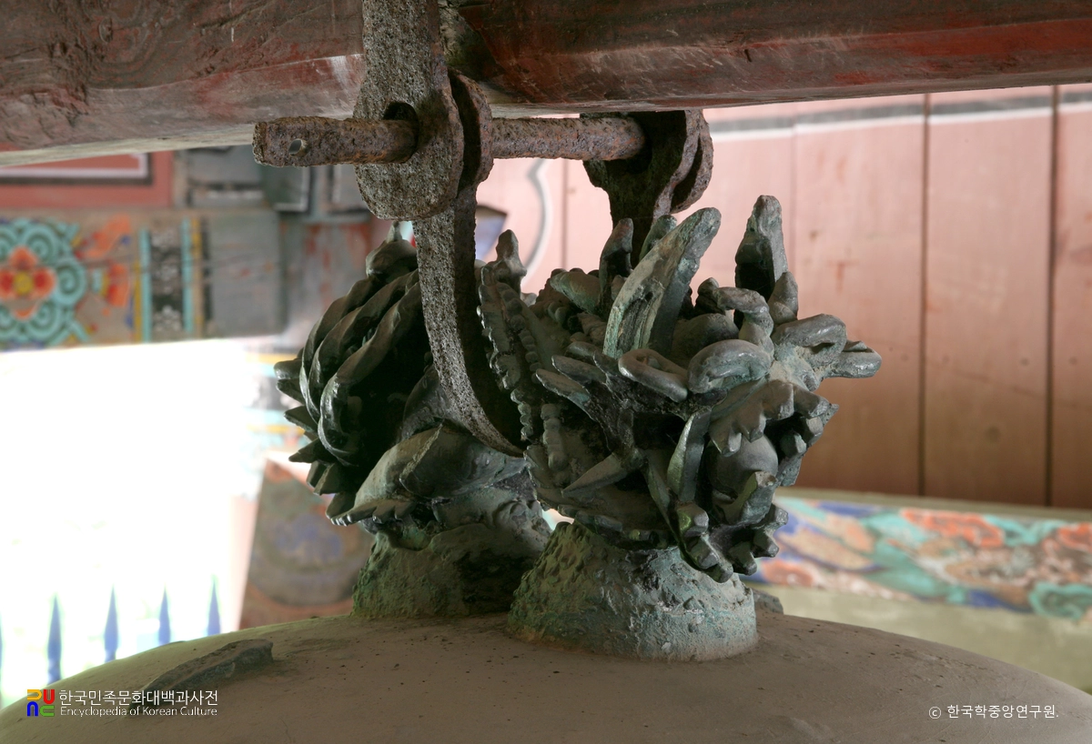 고창 선운사 범종 용뉴