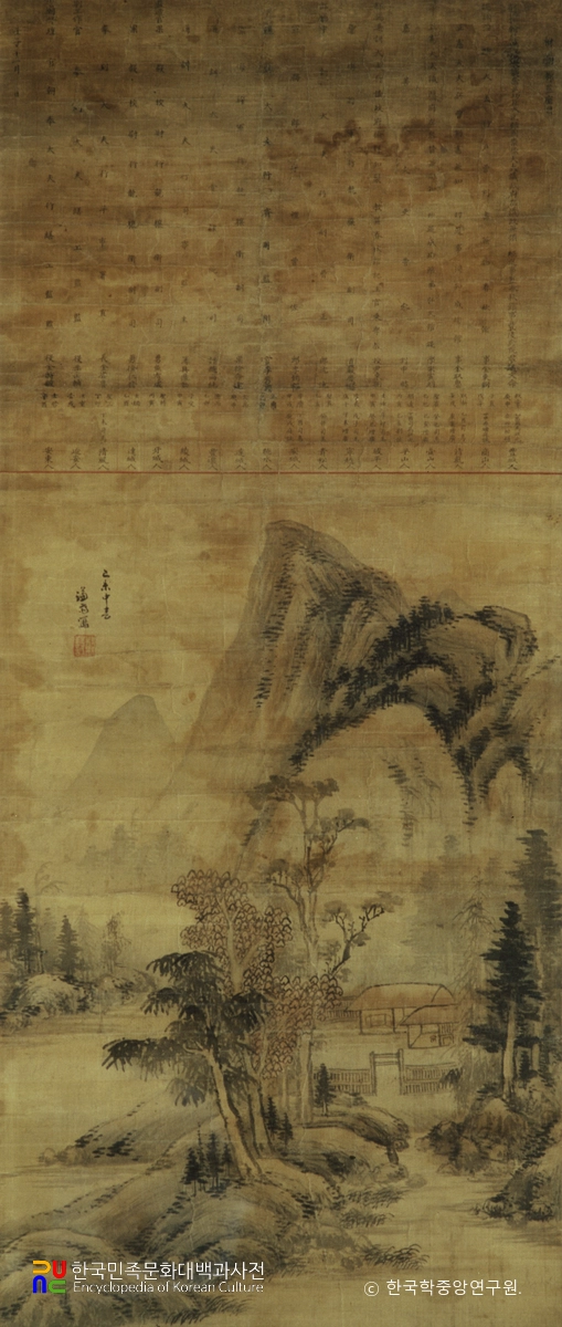 정선 필 육상묘도