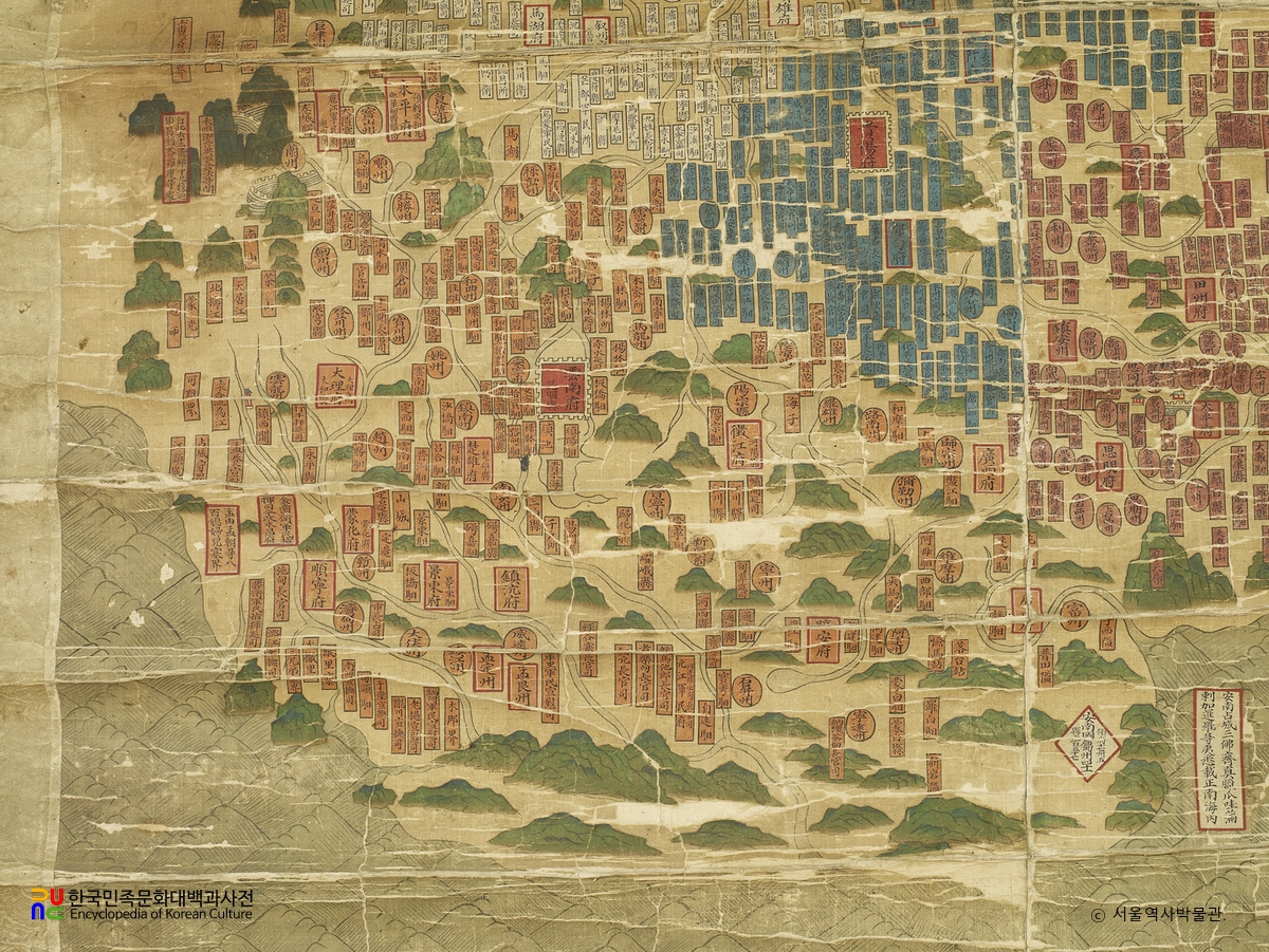 천하여지도 부분