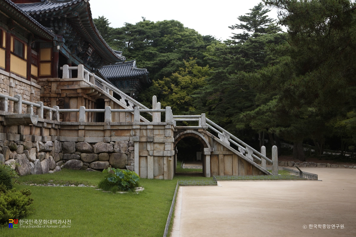 경주 불국사 청운교 및 백운교