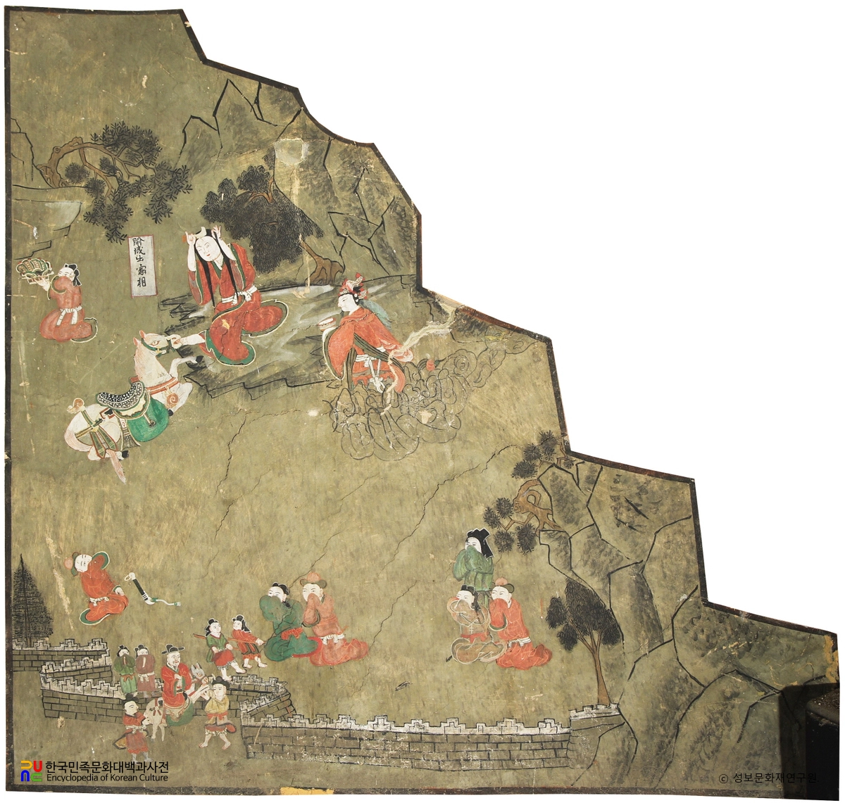 양산 신흥사 대광전 팔상도 유성출가상