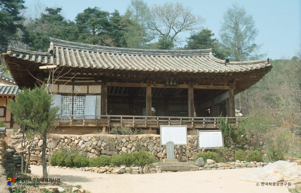 예천권씨 초간종택 별당 정면