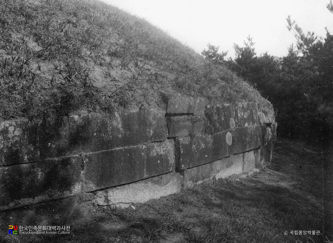 경주 신라 정강왕릉 호석