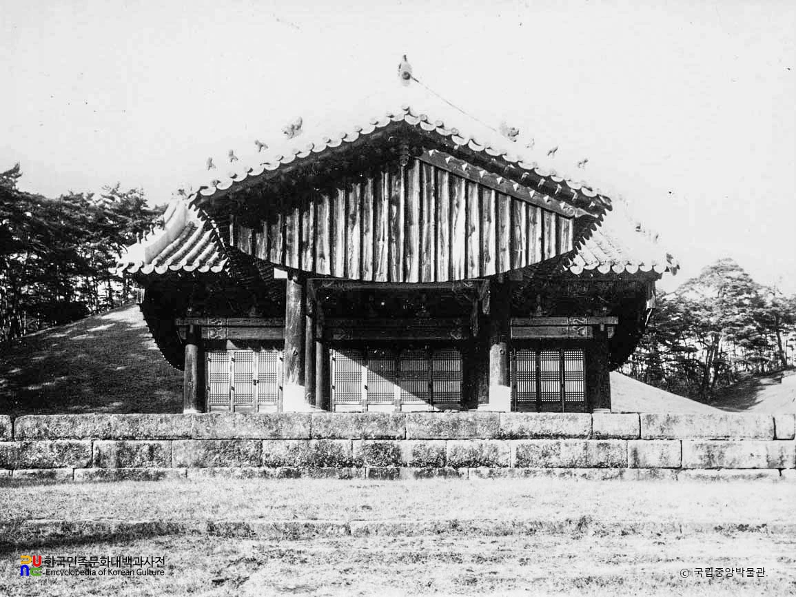 구리 동구릉 목릉 정자각 정면