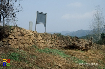 영양 검산성 남쪽 성벽