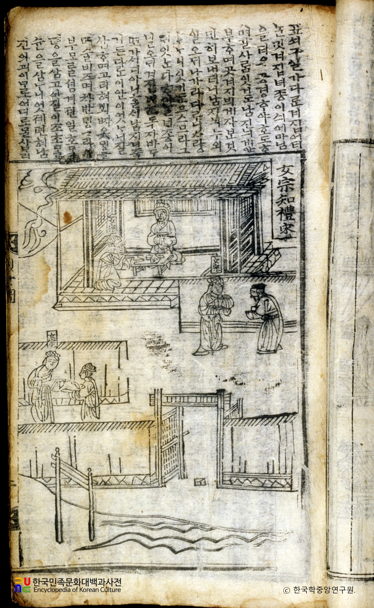 삼강행실도 / 열녀편(여종지례)