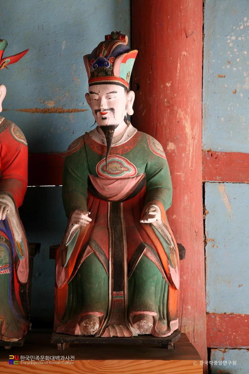 고창 문수사 목조지장보살좌상 및 시왕상