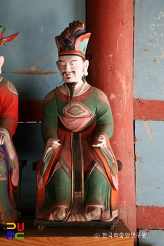 고창 문수사 목조지장보살좌상 및 시왕상