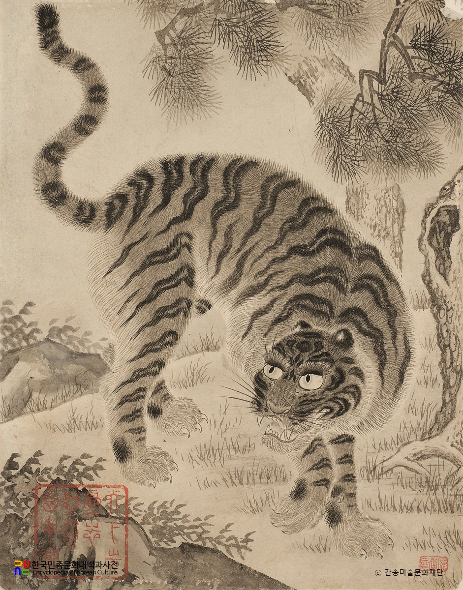 산군포효도(정홍래 작)