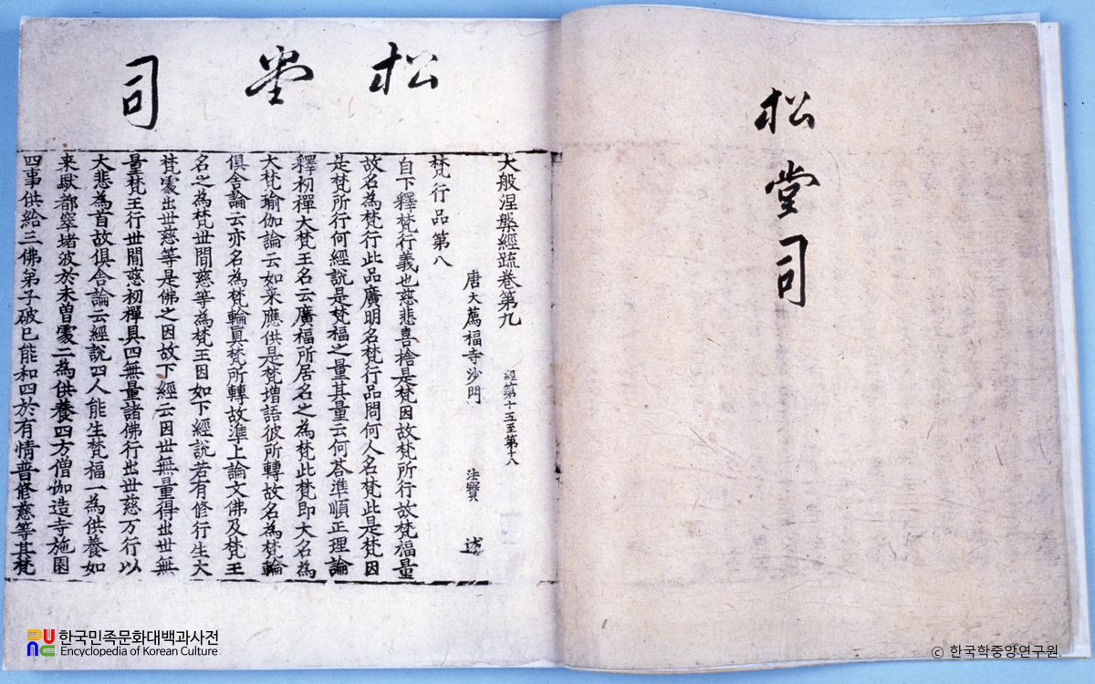 대반열반경소 권9~10