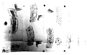 창녕 인양사 조성비 부근 암막새 탁본